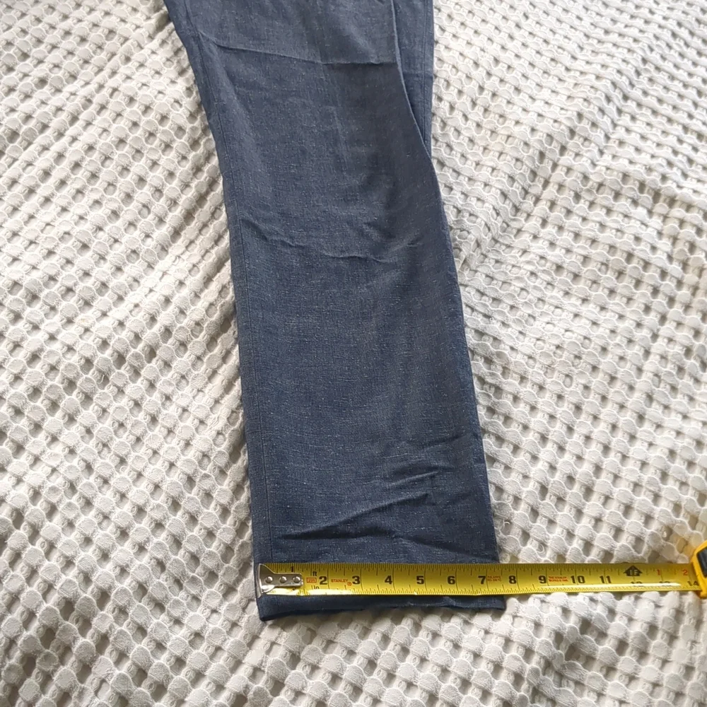 J‎ Crew Ludlow Slim Cotton Pants Size 34 Blue 35X32